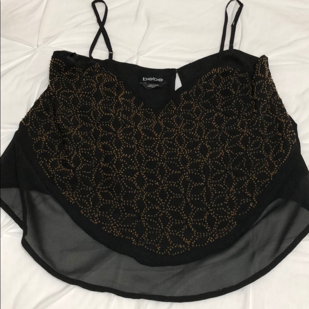 ✨Bebe beaded top ✨